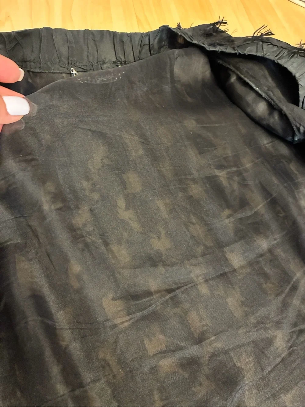 Vintage Dolce & Gabbana Black Textured Cropped Jacket with Jewel Buttons